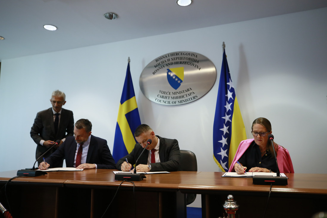 Sarajevo: Potpisan sporazum o provedbi projekta izgradnje viznog kapaciteta